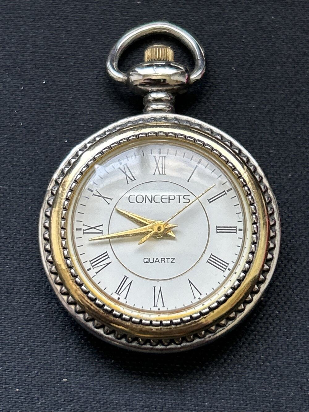Concepts Two Tone Pocket Watch